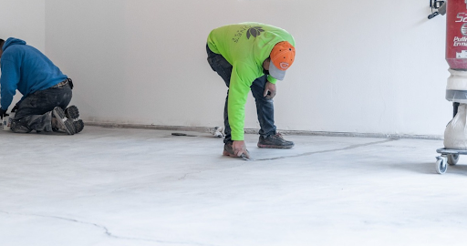 garage floor coating installation